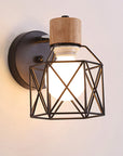 Lampe de chevet Murale Industrielle Cage - Lampe Chevet Design