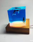 Lampe de chevet Requin 3D - Lampe Chevet Design
