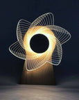 Lampe de chevet moulin 3D - Lampe Chevet Design