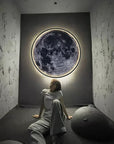Lampe de Chevet Murale Lune LED - Lampe Chevet Design