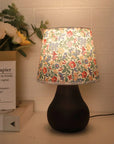 Minimalist fabric warm light desk lamp, USB switch bedroom bedside lamp, living room and study decoration - Lampe Chevet Design