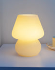 Lampe de chevet en verre translucide - Lampe Chevet Design