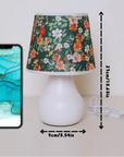 Minimalist fabric warm light desk lamp, USB switch bedroom bedside lamp, living room and study decoration - Lampe Chevet Design