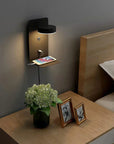 Lampe de Chevet Tactile Murale avec Chargeur de Téléphone - Lampe Chevet Design