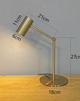 Lampe de chevet moderne dorée - Lampe Chevet Design