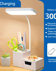 Touch LED Desk Lamp 3 Levels Dimmable Night Light USB Rechargeable Eye Protection Foldable Table Lamp Bedroom Bedside Reading - Lampe Chevet Design