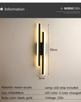 LED Bedroom Wall Lamp Wall Sconces Copper Line Pipe Acrylic Lampshade Indoor Lighting for Living Room Corridor Light Fixture