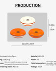 Bauhaus table lamp USB plug bedroom bedside lamp living room dining room decoration donut ambient light - Lampe Chevet Design