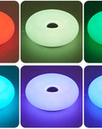Bauhaus table lamp USB plug bedroom bedside lamp living room dining room decoration donut ambient light - Lampe Chevet Design