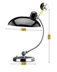 Nordic Bauhaus Adjustable Table Lamp Bedroom Study Lamps Light Luxury Desktop Eye Protection Learning Light Simple Bedside Lamp - Lampe Chevet Design