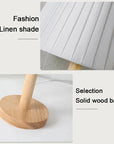 lampe de chevet en bois nordique - Lampe Chevet Design