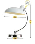 Nordic Bauhaus Adjustable Table Lamp Bedroom Study Lamps Light Luxury Desktop Eye Protection Learning Light Simple Bedside Lamp - Lampe Chevet Design