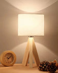 Lampe de Chevet en Bois - Lampe Chevet Design