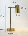 Lampe de chevet moderne dorée - Lampe Chevet Design