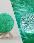 Lampe de chevet en rotin - Lampe Chevet Design