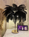 Lampe de chevet plume tactile - Lampe Chevet Design