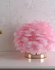 Lampe de chevet design Plumes moderne - Lampe Chevet Design