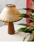 Lampe de chevet Rétro en Bois Massif - Lampe Chevet Design