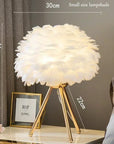 Lampe de chevet plume décorative - Lampe Chevet Design
