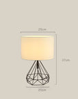 Lampe de Chevet Moderne en Métal - Lampe Chevet Design