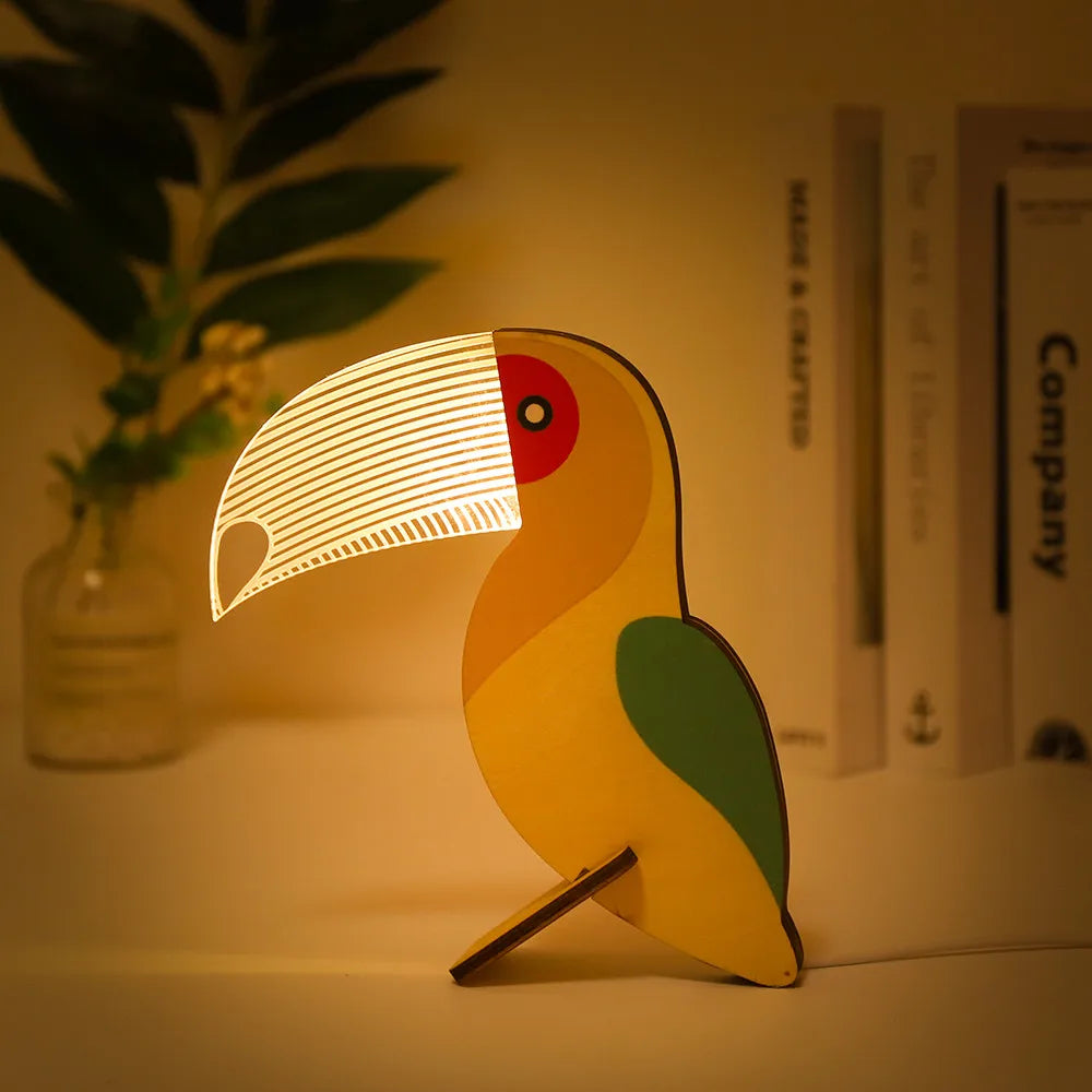 Lampe de chevet Enfant animaux - Lampe Chevet Design