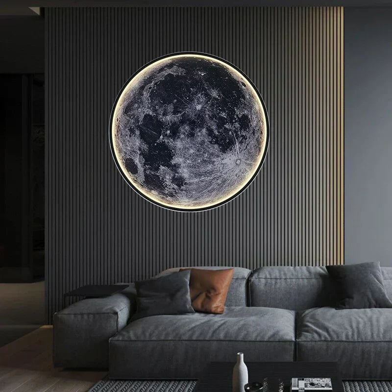 Lampe de Chevet Murale Lune LED - Lampe Chevet Design