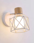 Lampe de chevet Murale Industrielle Cage - Lampe Chevet Design