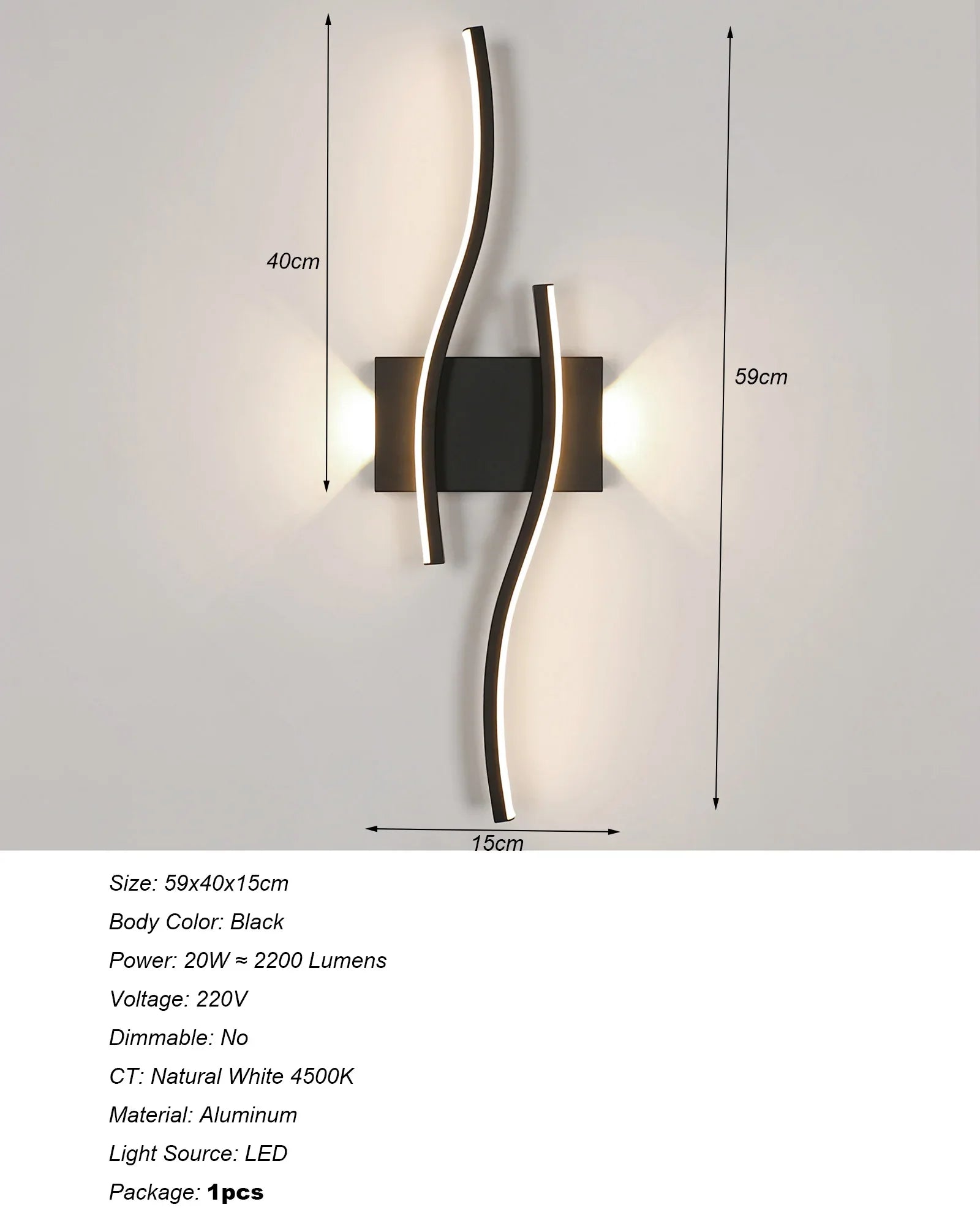 applique murale Luxe