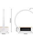 Lampe de chevet et reveil sans Fil - Lampe Chevet Design