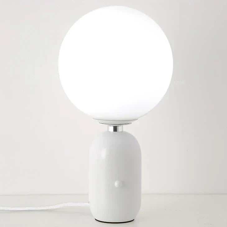 lampe de chevet Nordique en boule de verre - Lampe Chevet Design