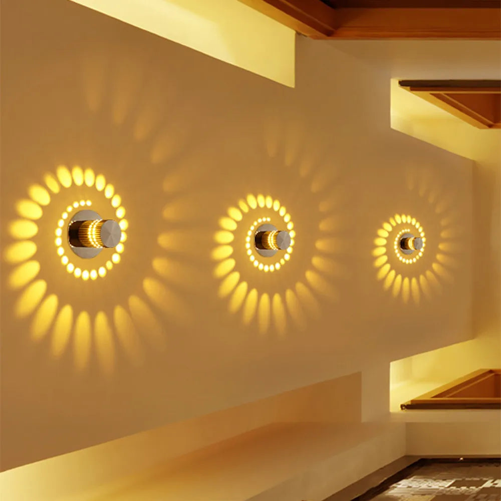 Lampe de chevet Murale Spirale - Lampe Chevet Design