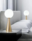 Lampe de Chevet Dorée Moderne - Lampe Chevet Design