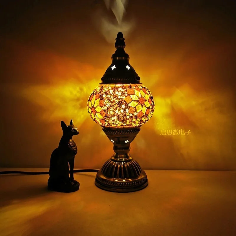Lampe de chevet mosaique Turc - Lampe Chevet Design