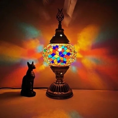 Lampe de chevet mosaique Turc - Lampe Chevet Design