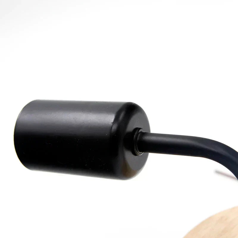 Lampe de chevet Murale Bois Noir / Blanc - Lampe Chevet Design