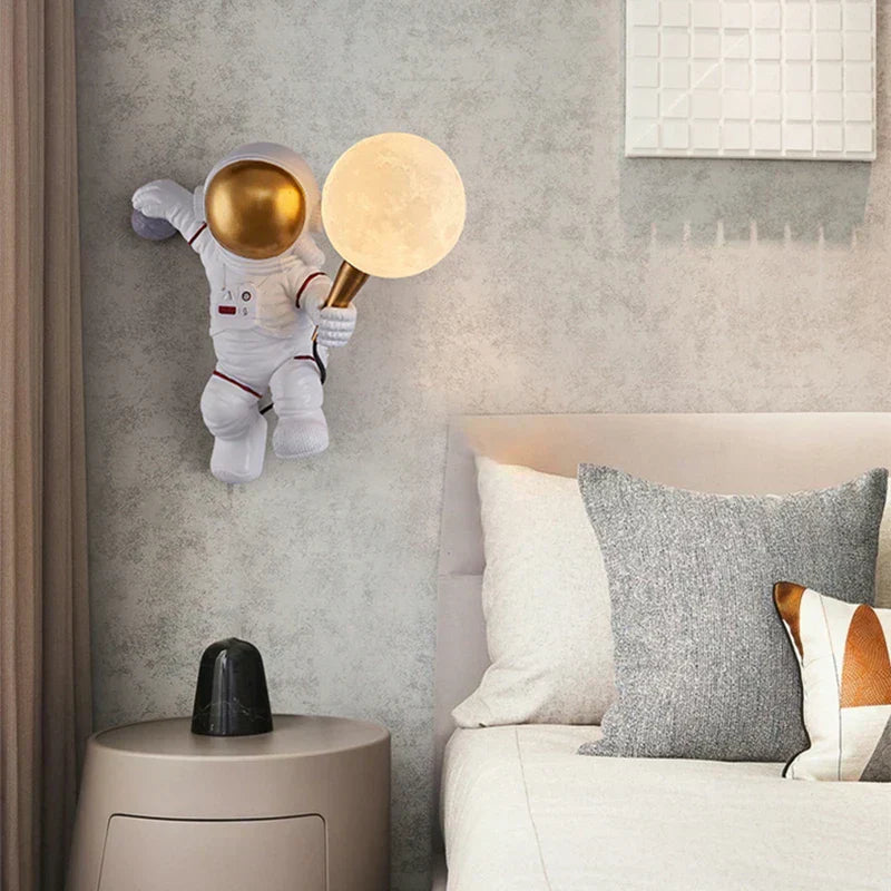 Lampe de Chevet Murale LED Astronaute - Lampe Chevet Design