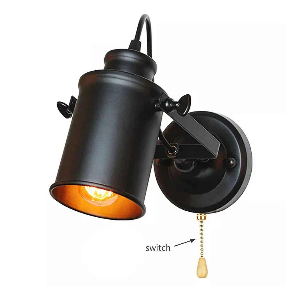 Lampe de chevet Murale Industrielle Vintage - Lampe Chevet Design