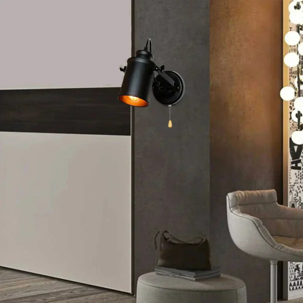 Lampe de chevet Murale Industrielle Vintage - Lampe Chevet Design