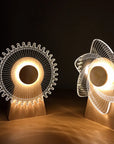 Lampe de chevet moulin 3D - Lampe Chevet Design