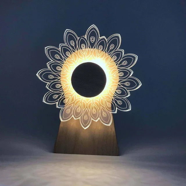 Lampe de chevet moulin 3D - Lampe Chevet Design