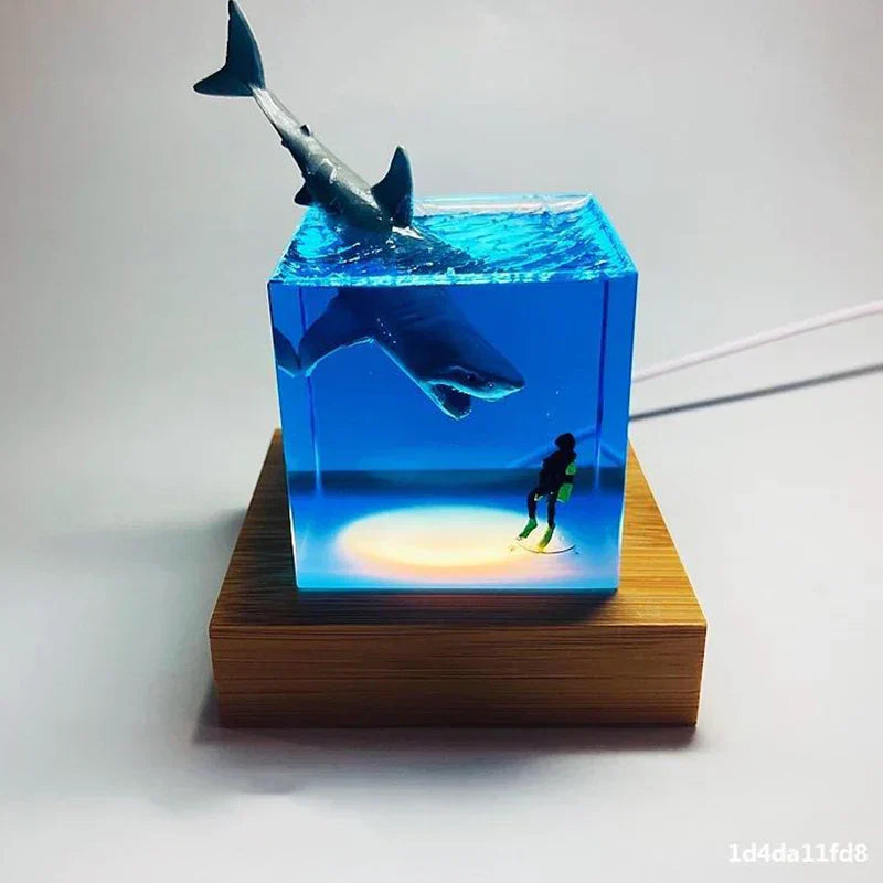 Lampe de chevet Requin 3D - Lampe Chevet Design