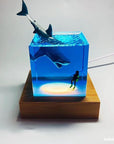 Lampe de chevet Requin 3D - Lampe Chevet Design