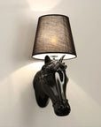 lampe de chevet murale en résin design chevaux - Lampe Chevet Design
