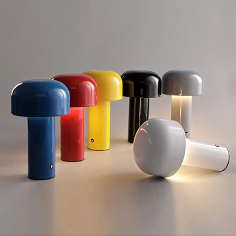 Lampe de chevet Champignon Coloré - Lampe Chevet Design