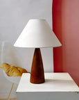 Lampe de chevet Rétro en Bois Massif