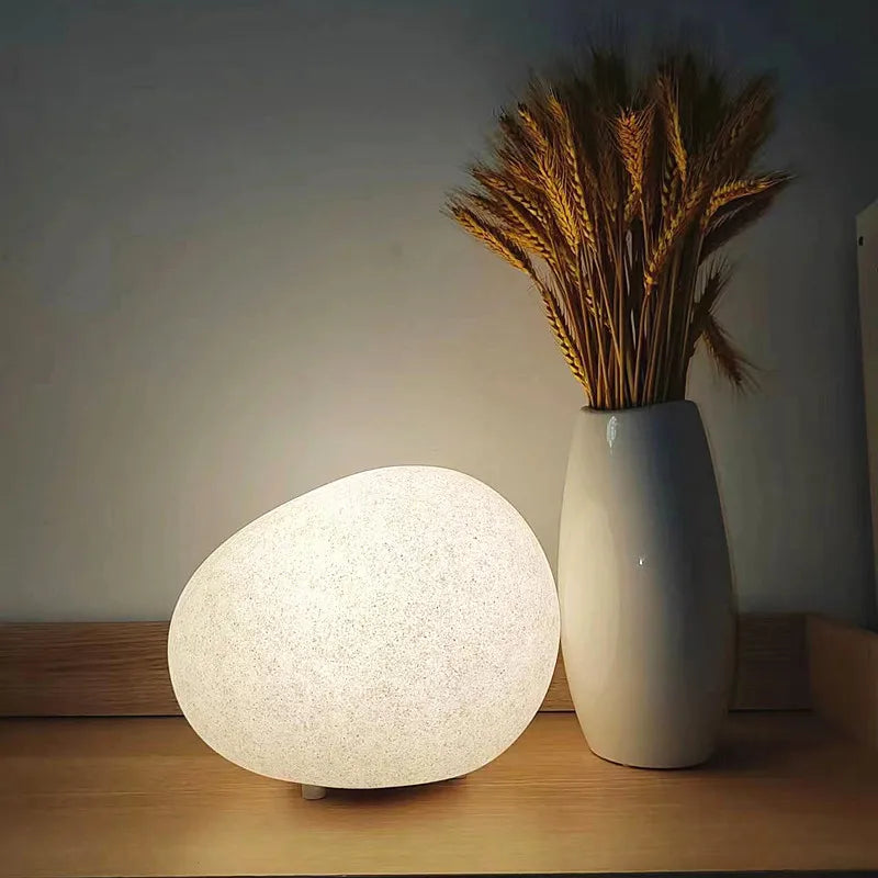 Lampe de chevet design pierre - Lampe Chevet Design