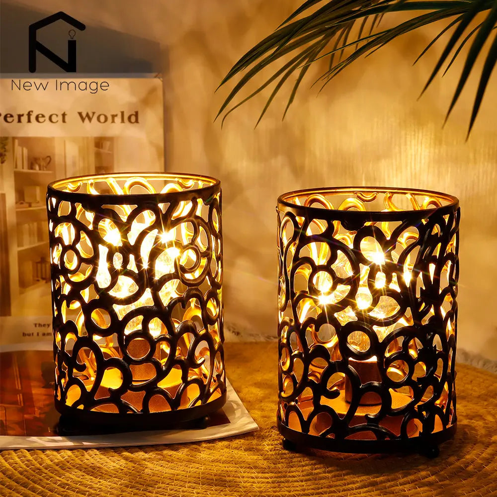 Lampe de chevet en métal à piles sans - Lampe Chevet Design