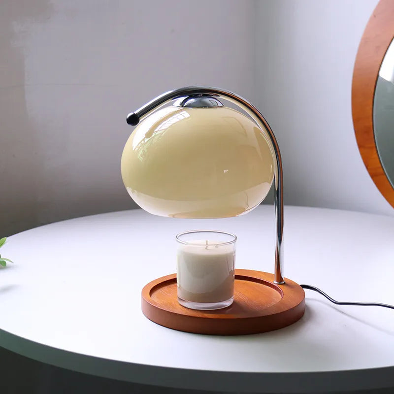 Lampe de chevet en verre design italien - Lampe Chevet Design