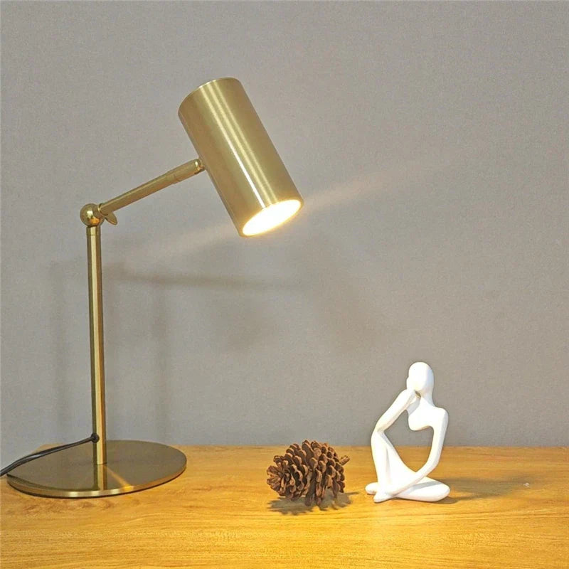 Lampe de chevet moderne dorée - Lampe Chevet Design