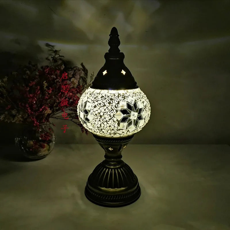 Lampe de chevet mosaique Turc - Lampe Chevet Design